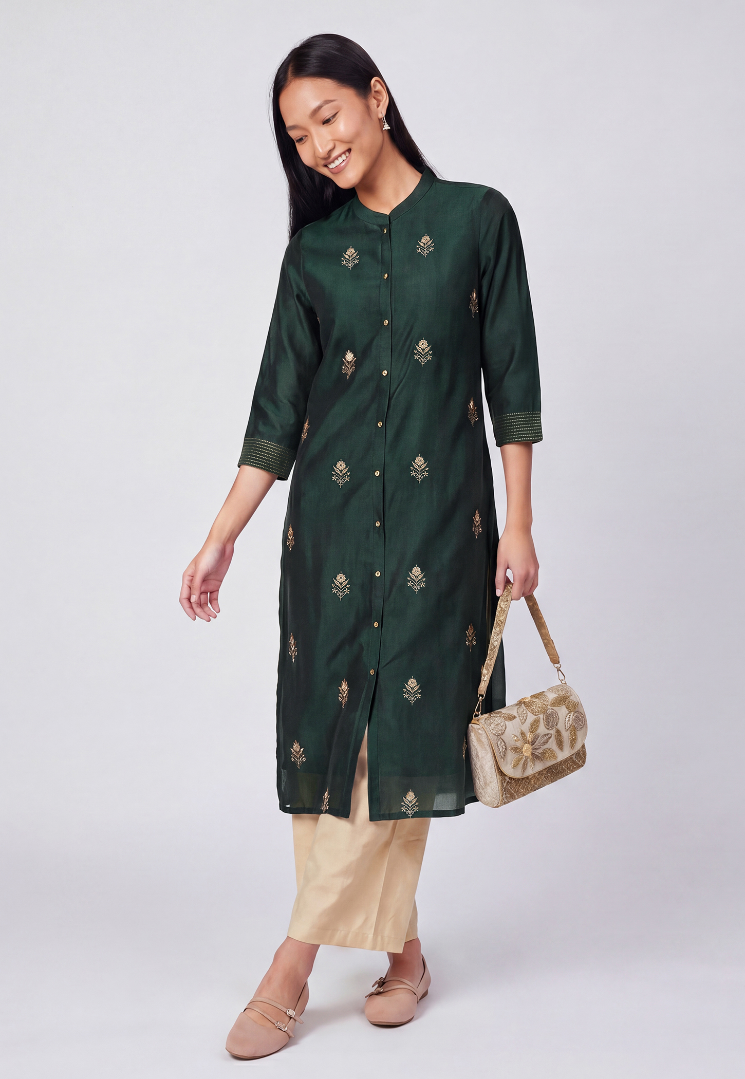 Women Embroidered Straight Kurta-picture-32
