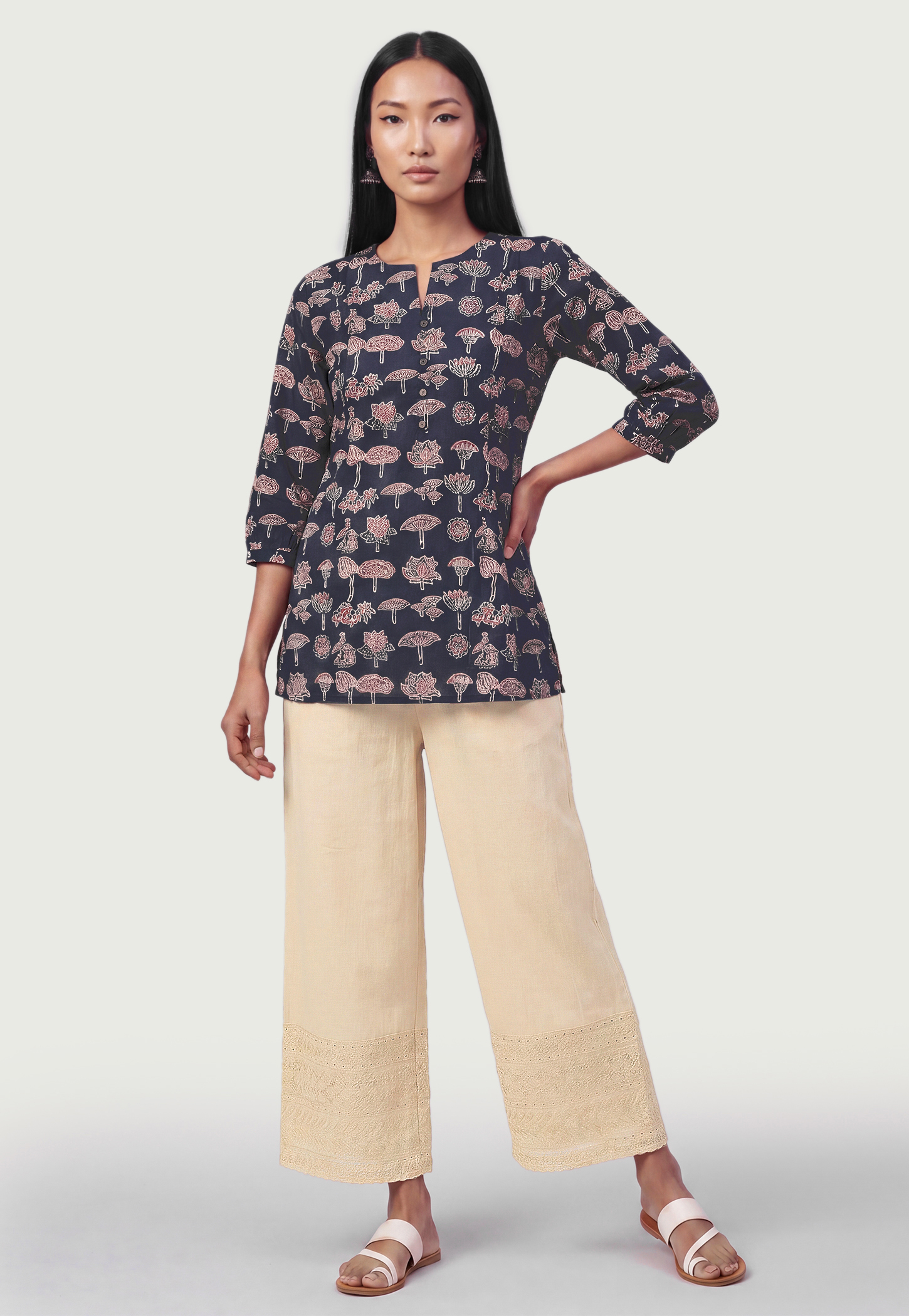 Women Printed Straight Kurti-picture-29