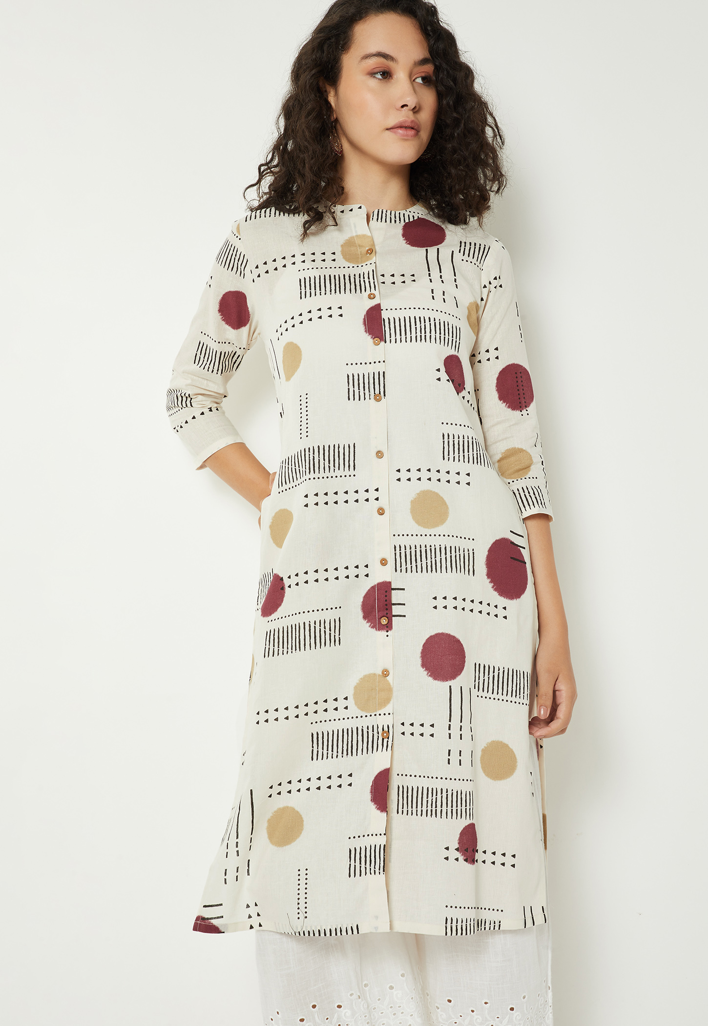 Women Printed Straight Kurta-image-8