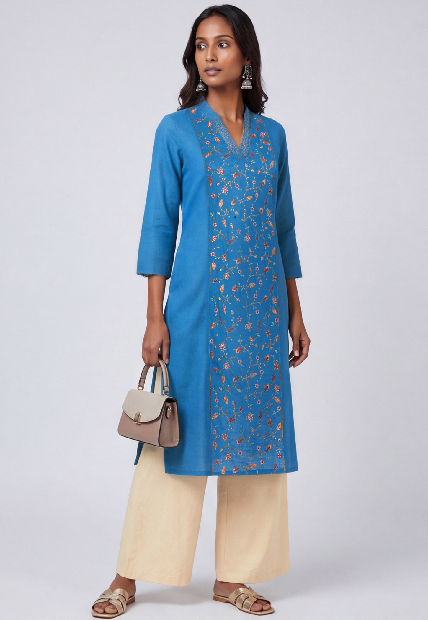 Women Embroidered Straight Kurta-picture-35