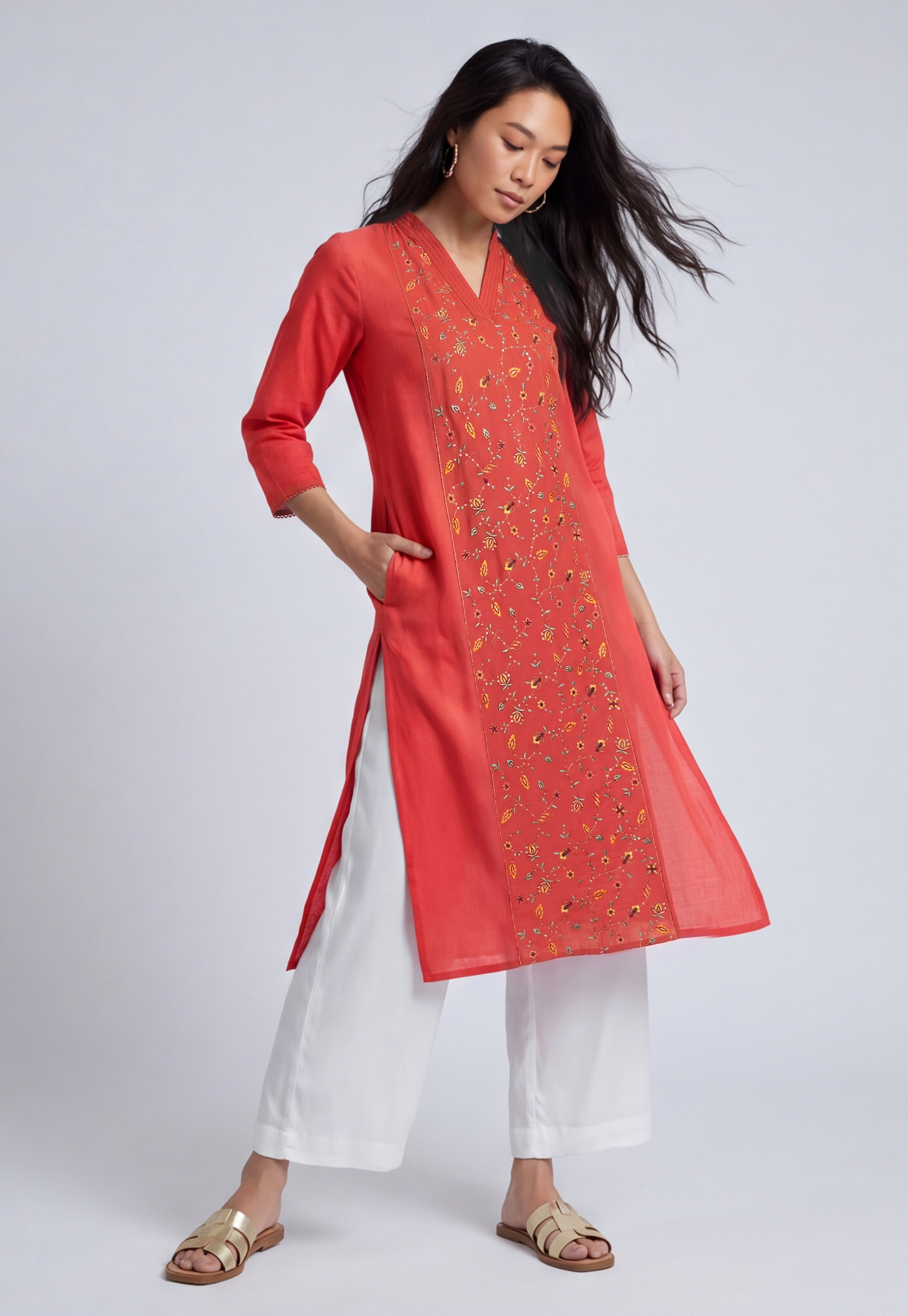 Women Embroidered Straight Kurta-picture-47