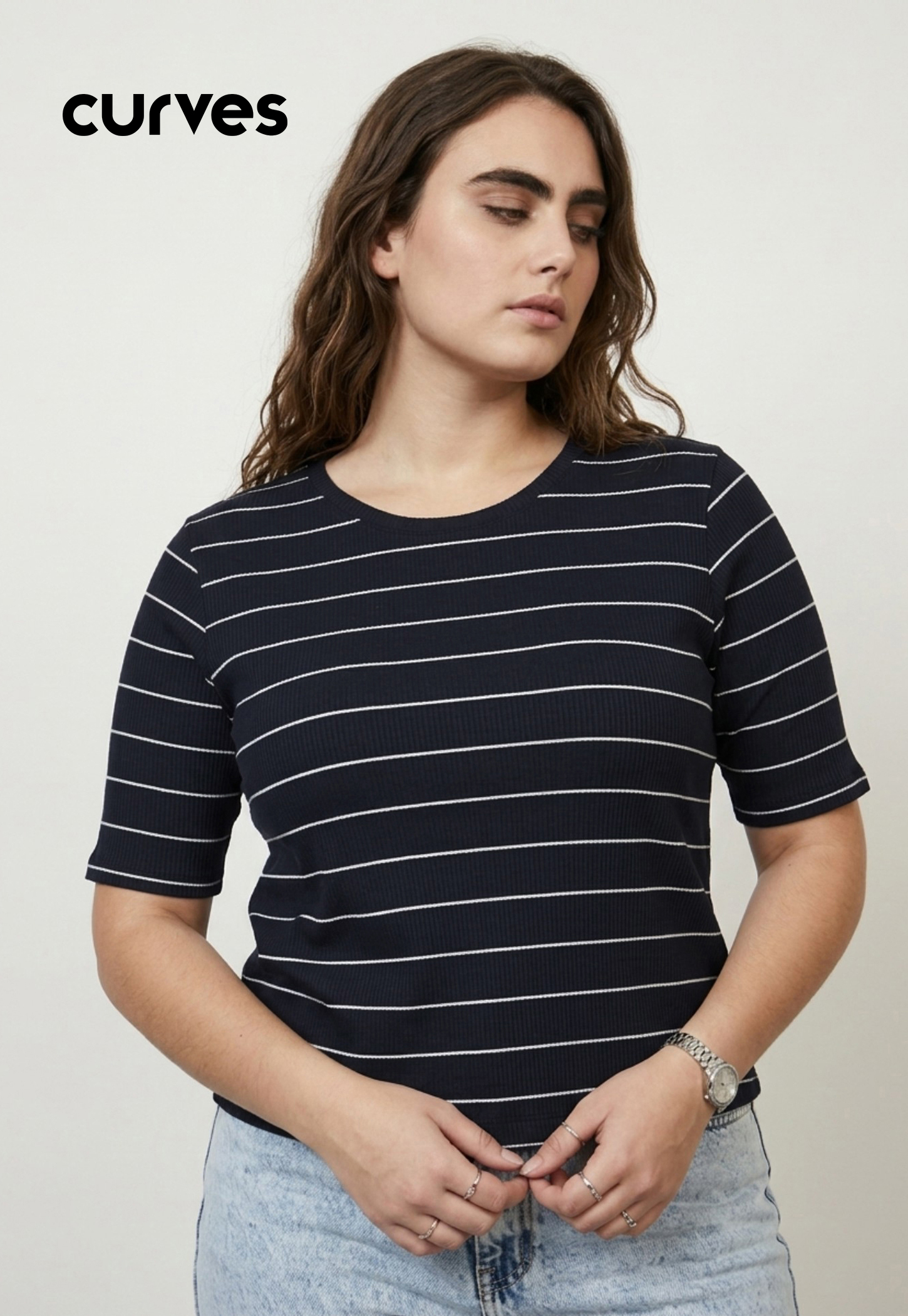 Women Striped T-shirt-picture-45