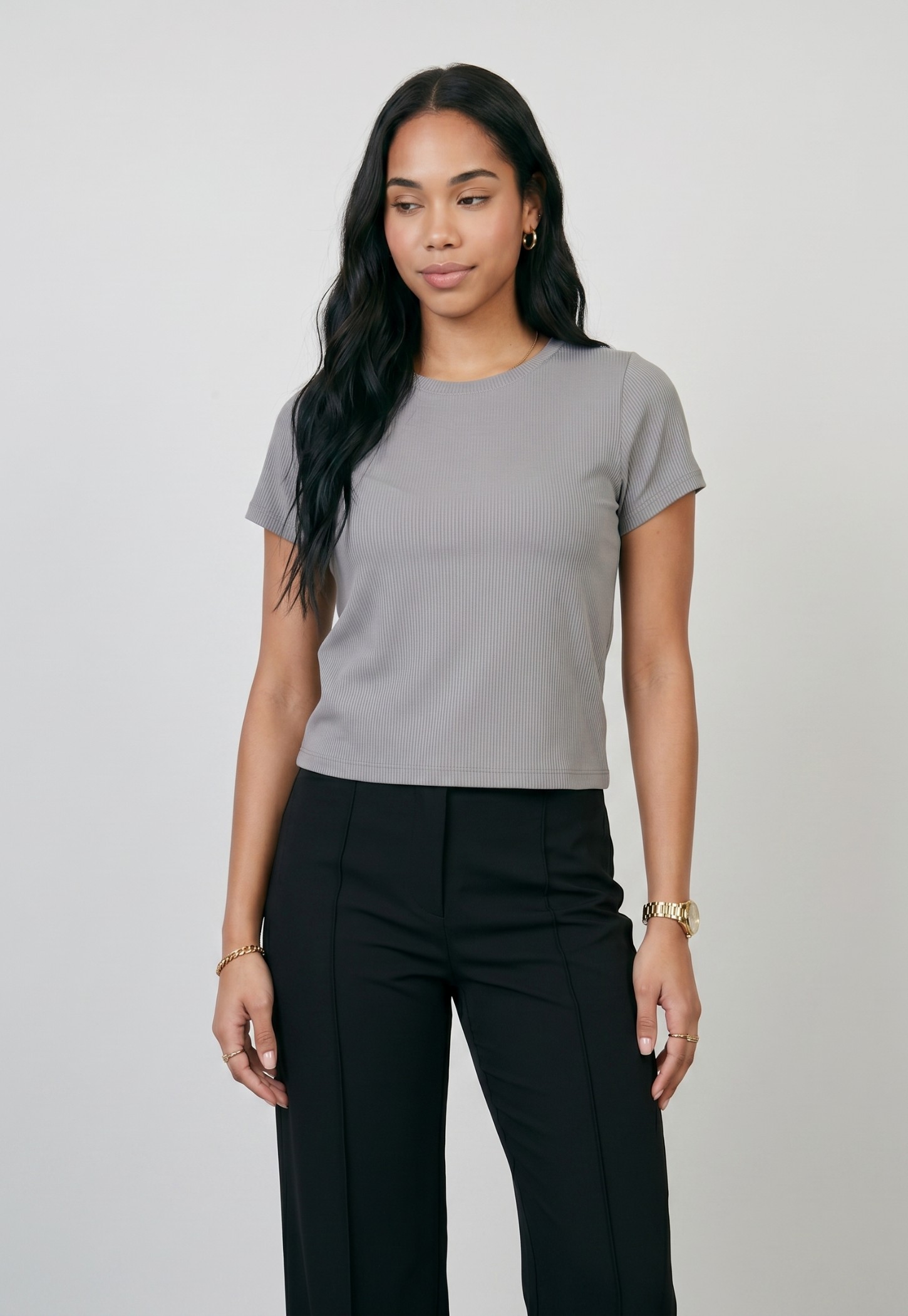 Women Ribbed T-shirt-picture-18