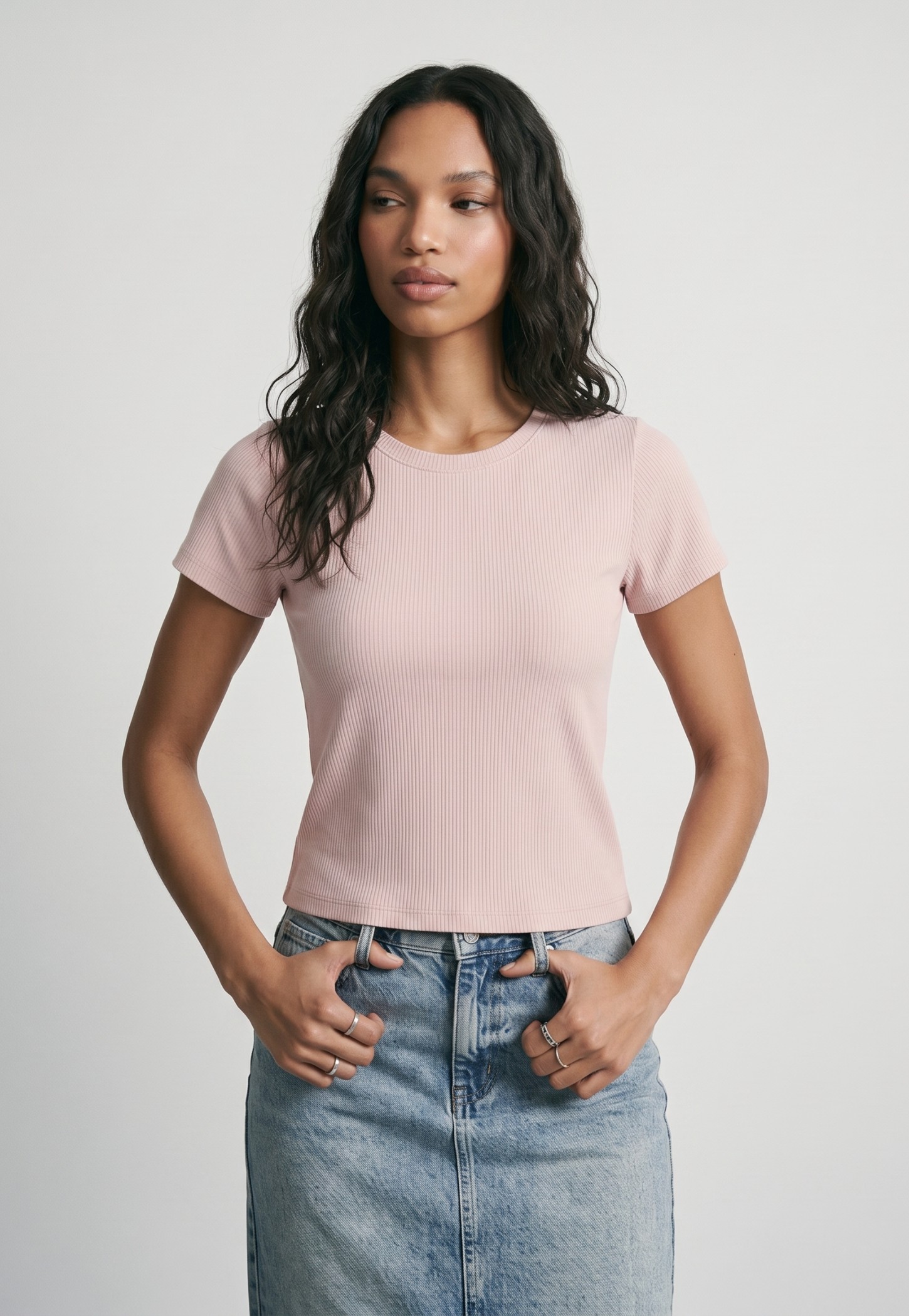 Women Ribbed T-shirt-picture-49