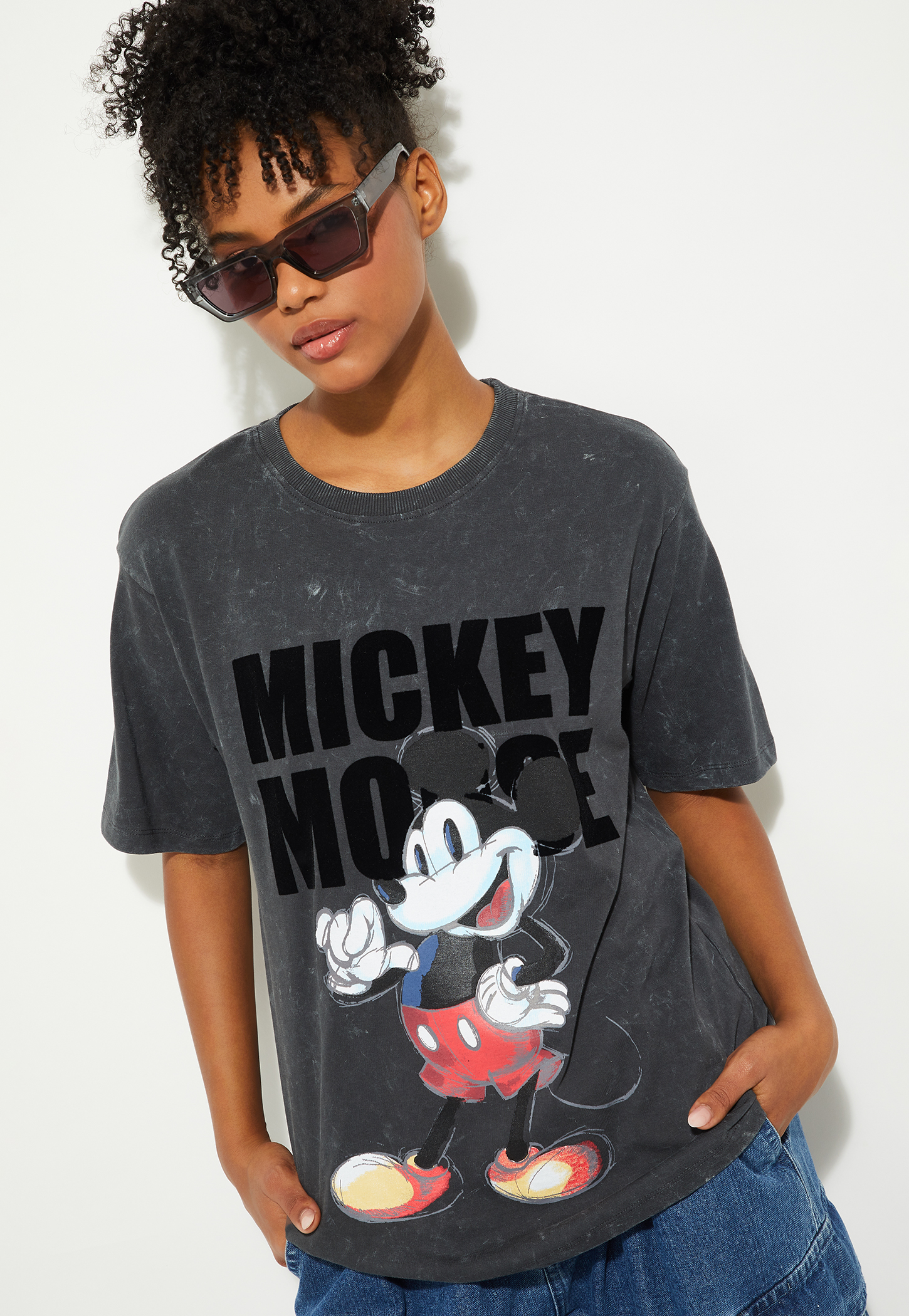 URB_N Women Mickey Mouse Oversized T-shirt-picture-17