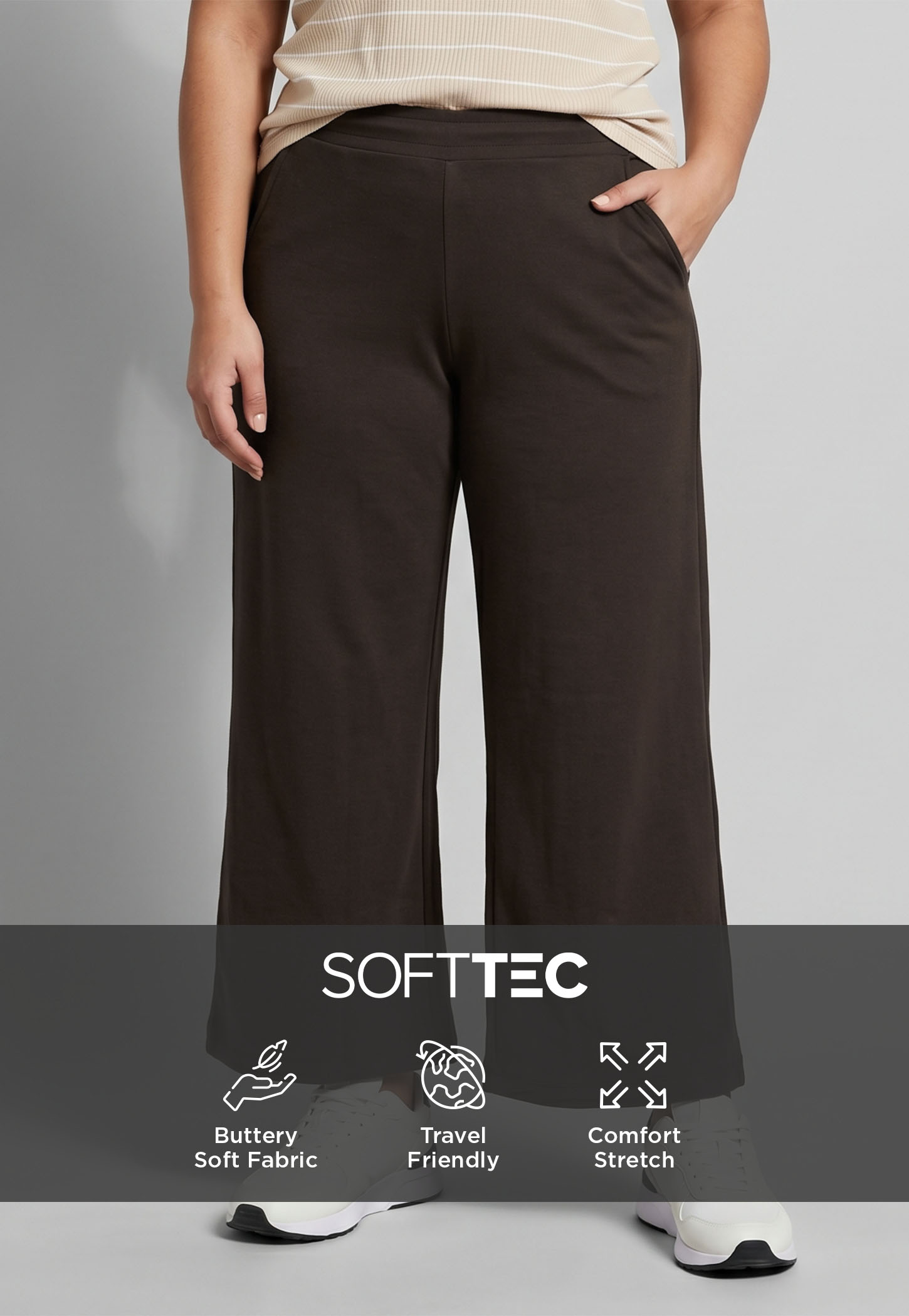 Women Solid Flared Track Pants-picture-19