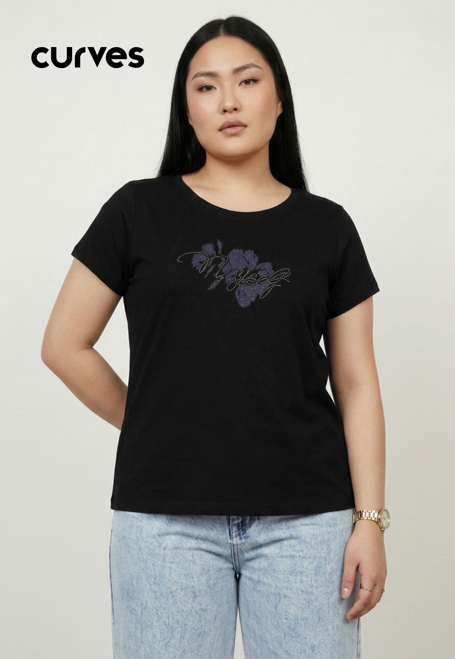 Women Embellished T-shirt-image-36