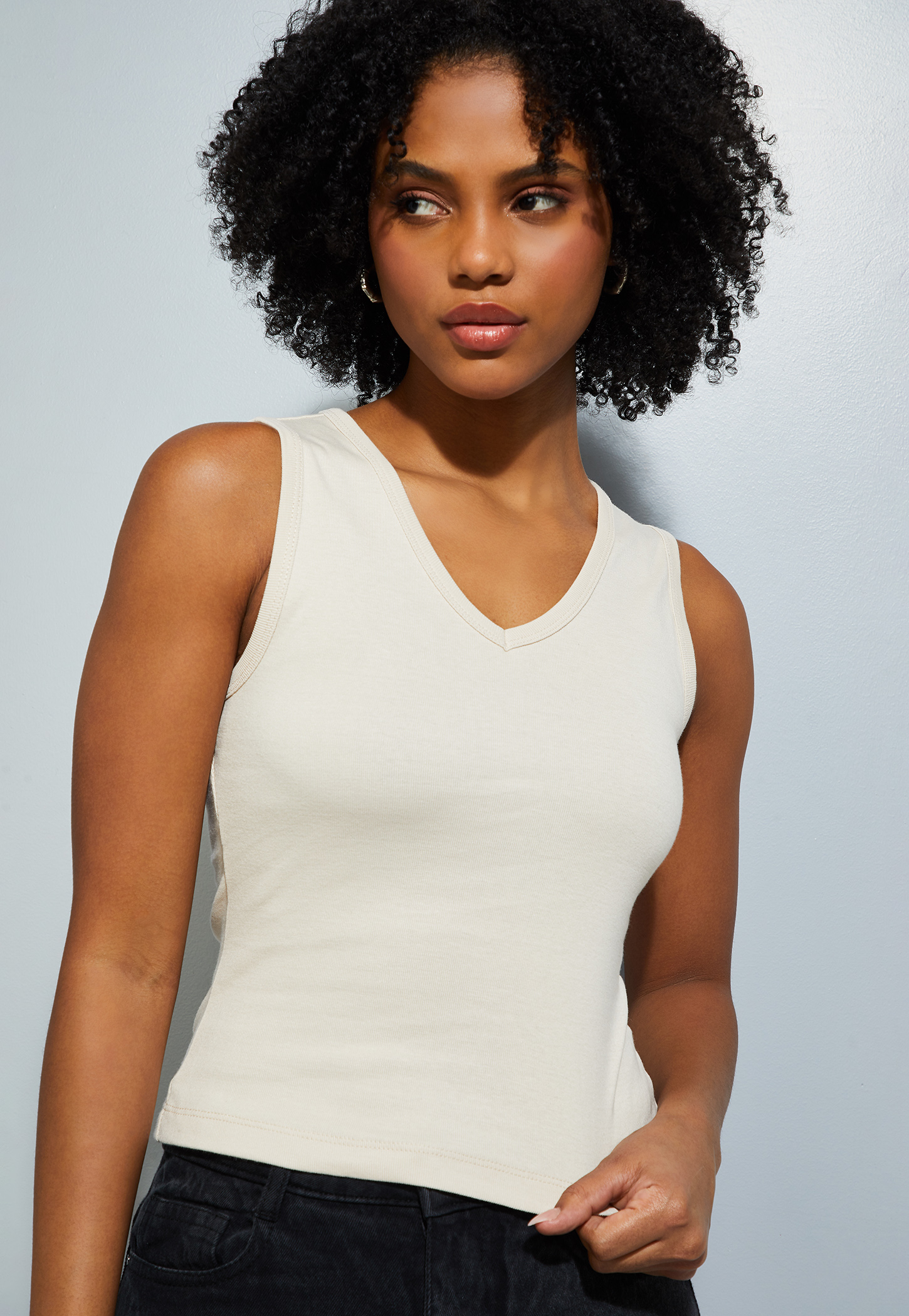 URB_N Women Ribbed Sleeveless Top-image-38