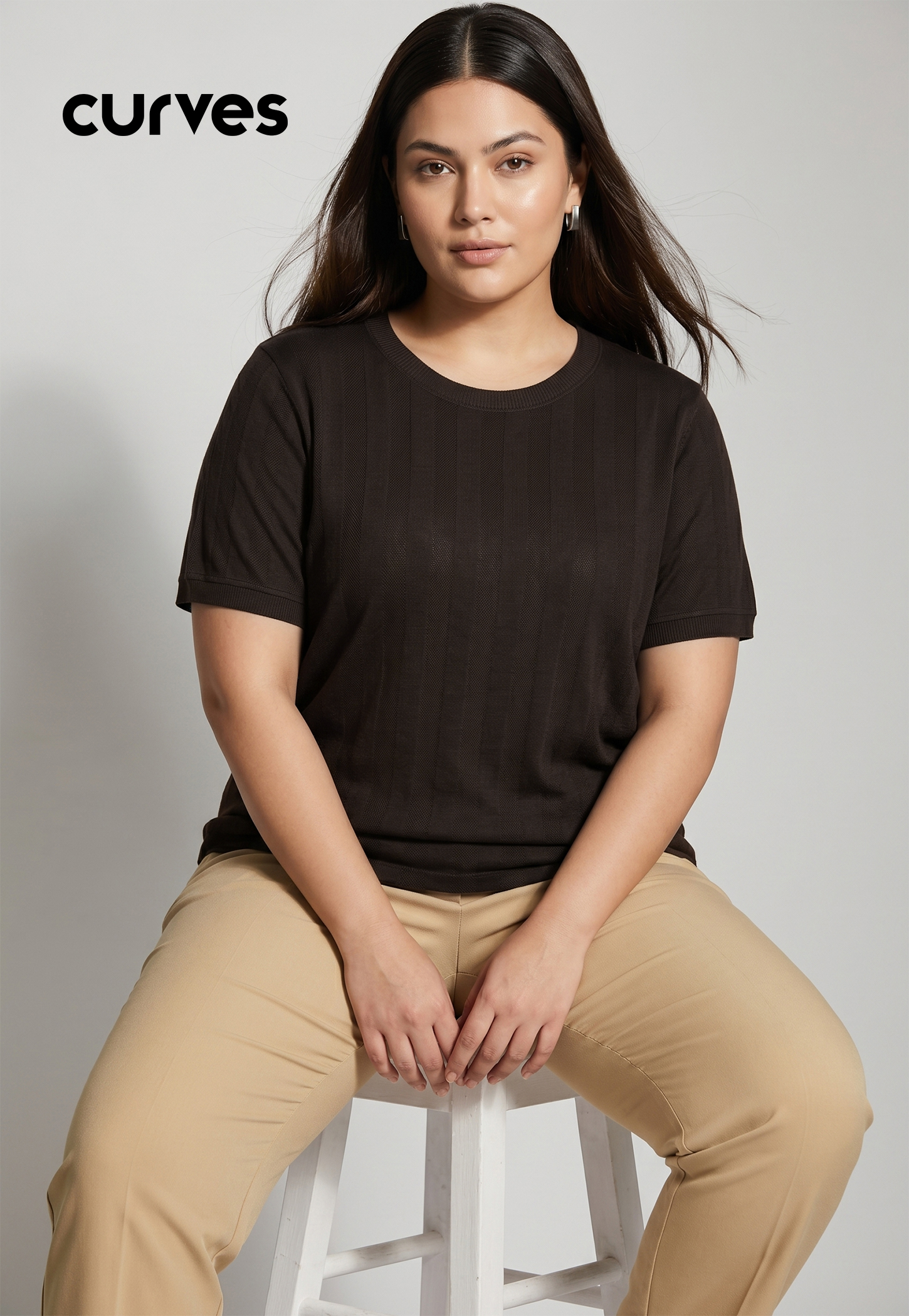 Women Striped Knit Top-picture-49