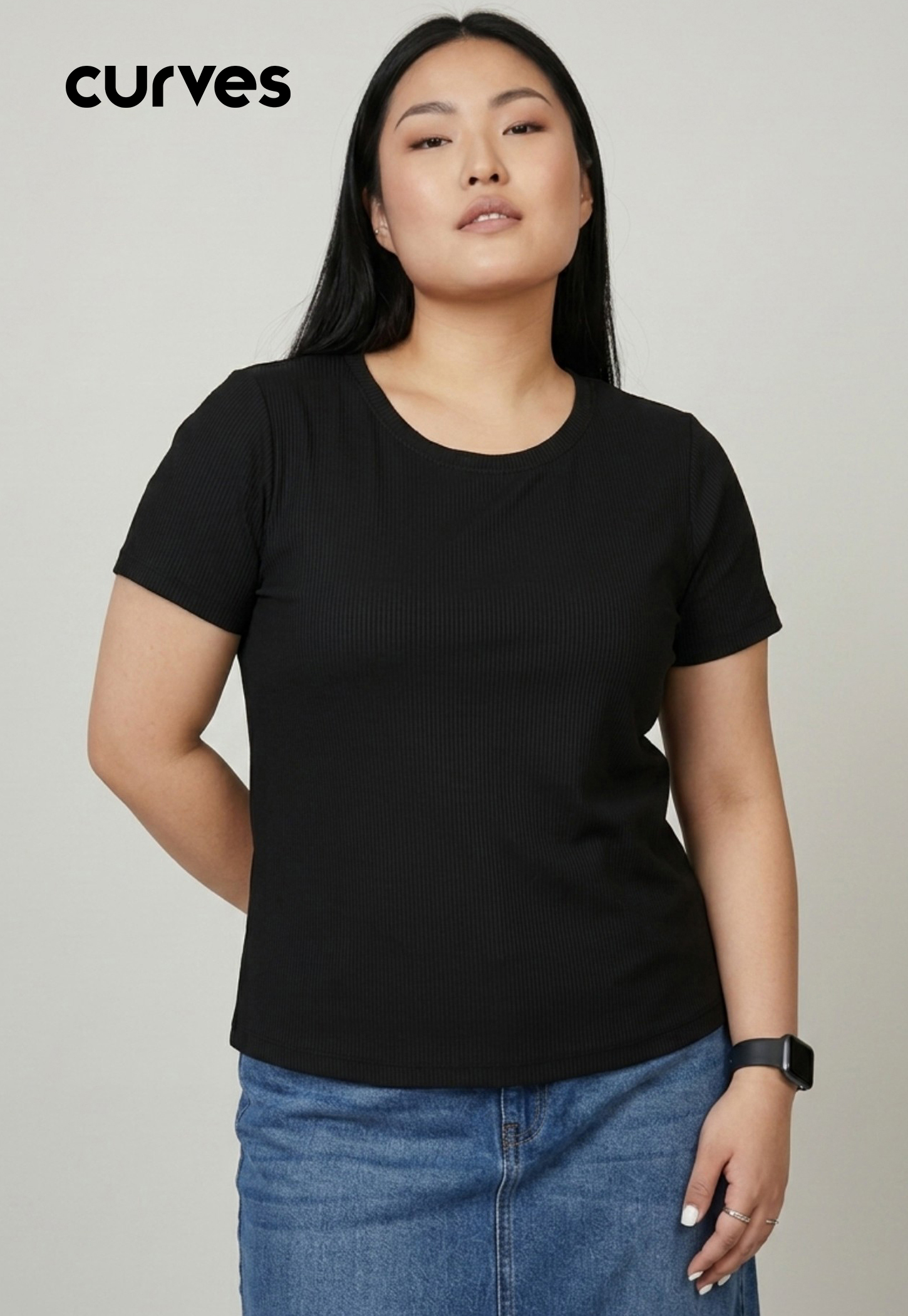 Women Ribbed T-shirt-image-13