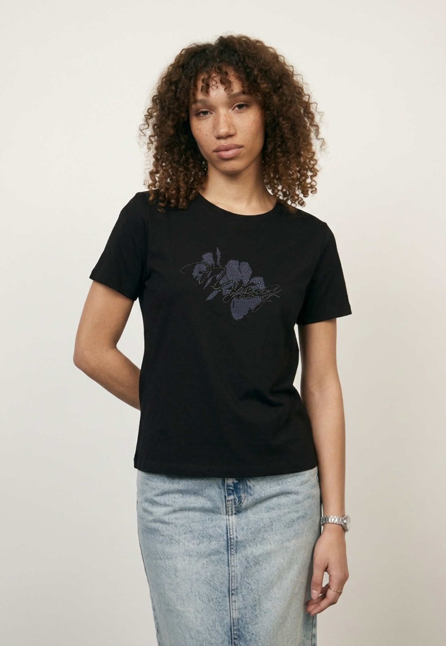 Women Embellished T-shirt-picture-26