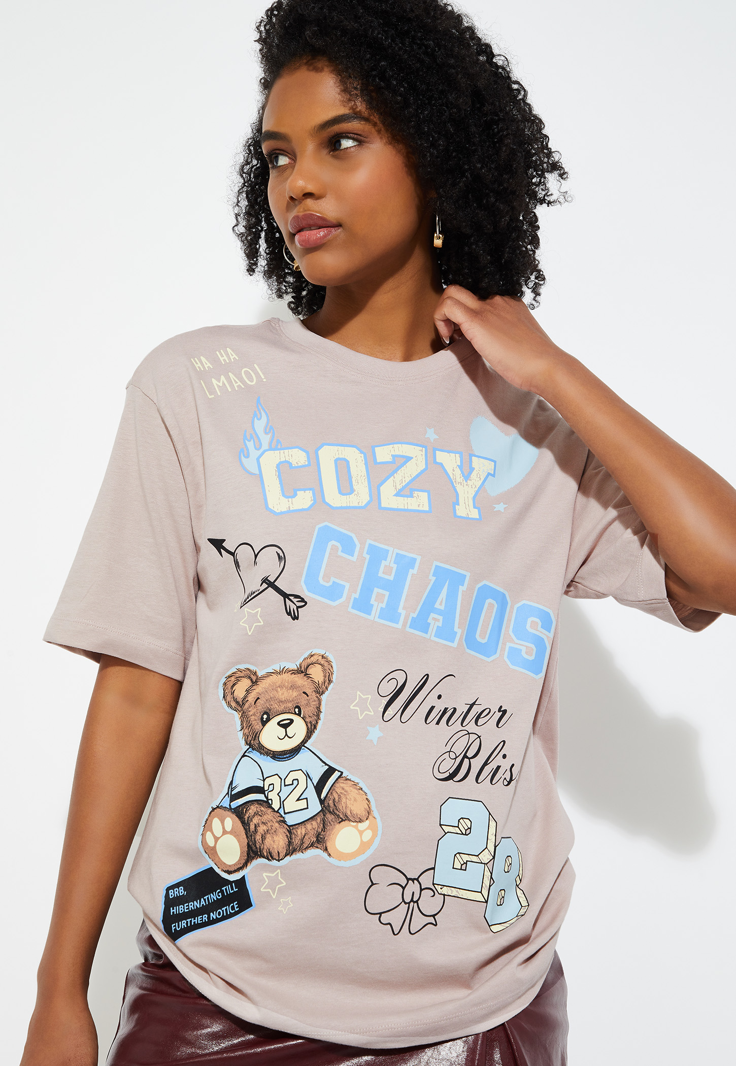 URB_N Women Oversized Graphic T-shirt-picture-41