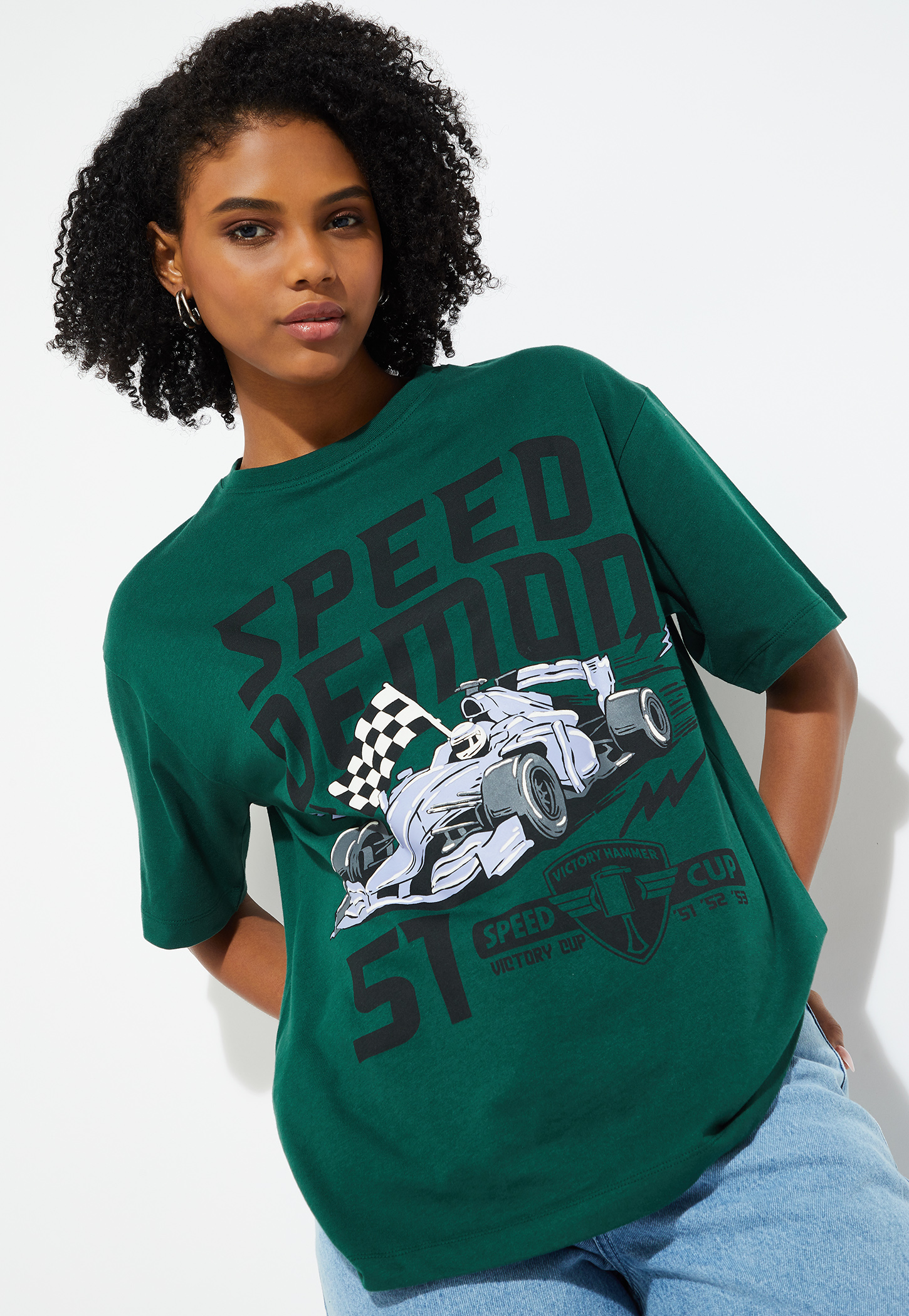 URB_N Women Printed Oversized T-shirt-picture-33