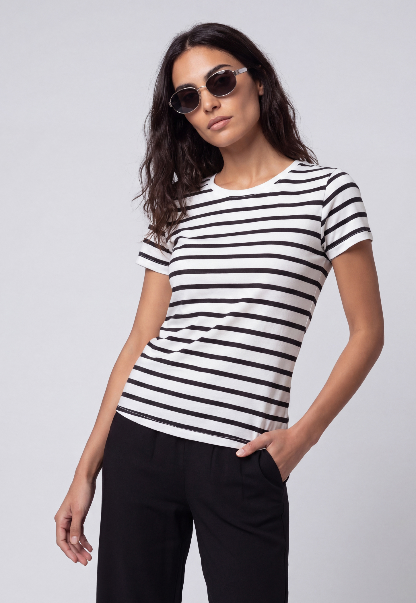 Women Striped T-shirt-picture-20