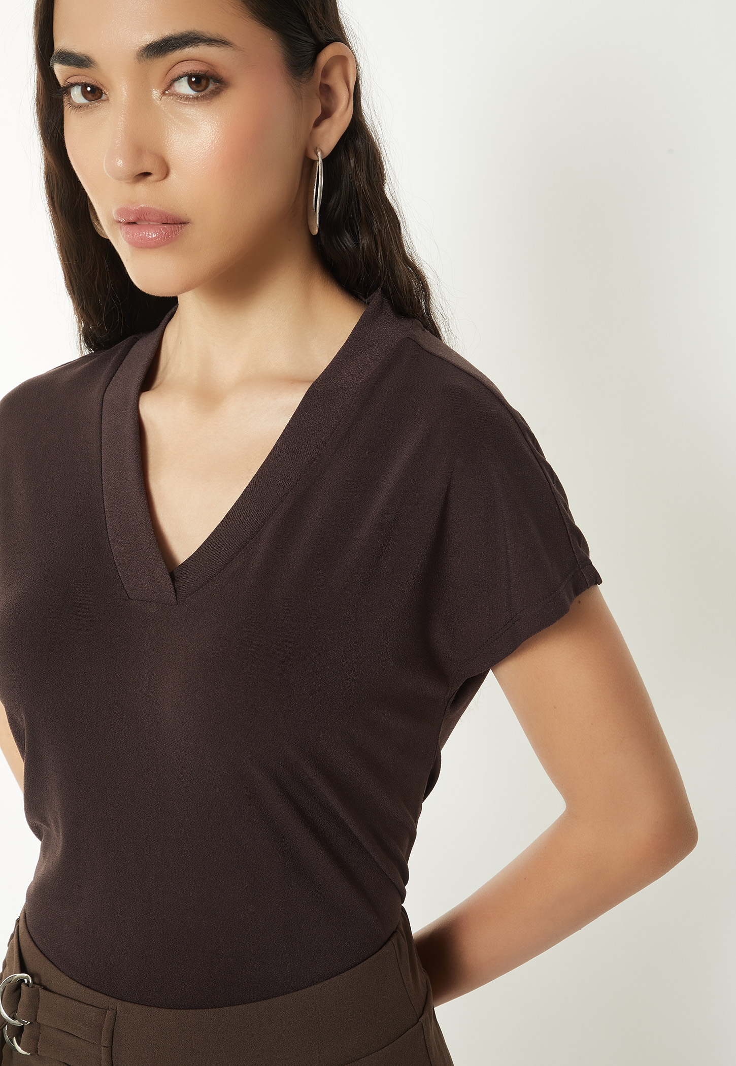 Women Solid T-shirt-picture-15