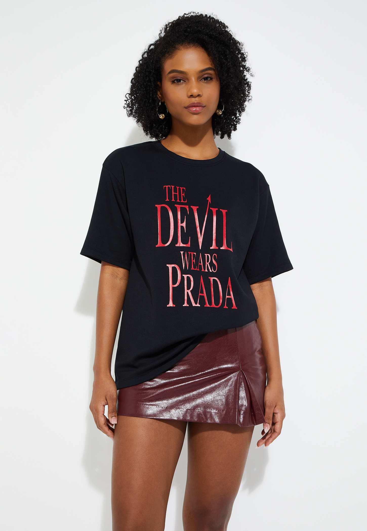 URB_N Women Oversized The Devil Wears Prada T-shirt-picture-15