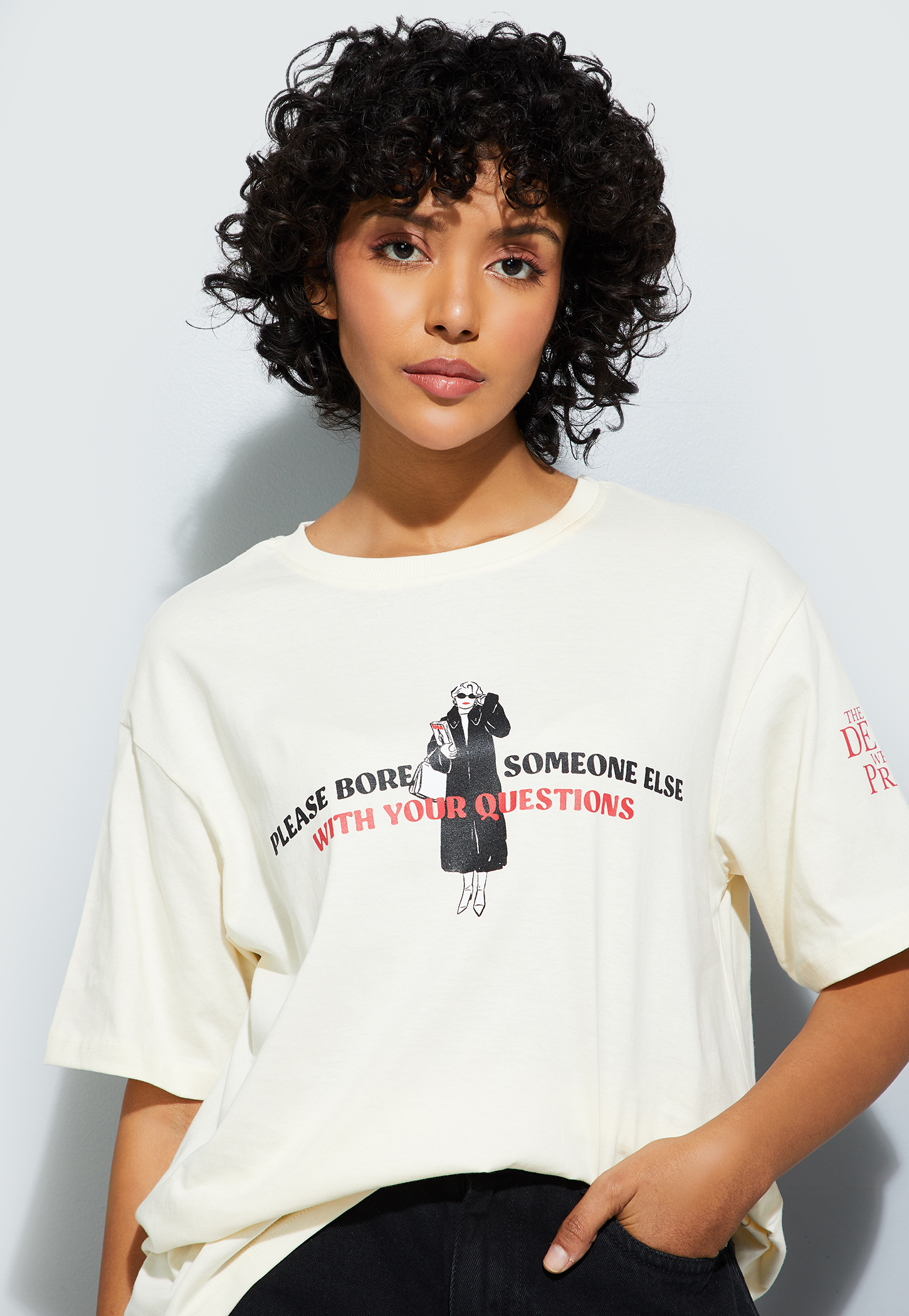 URB_N Women Devil Wears Prada Oversized T-shirt-picture-16