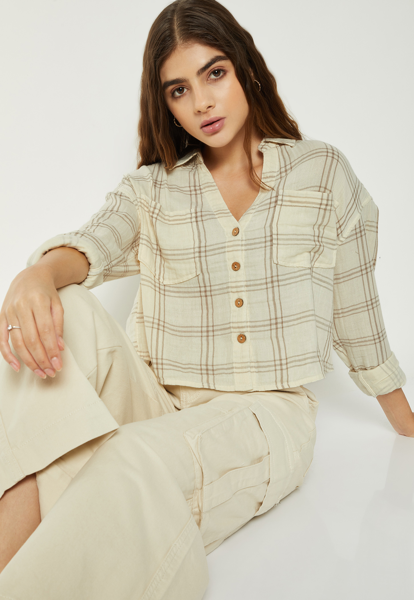 Women Checked Shirt-picture-16