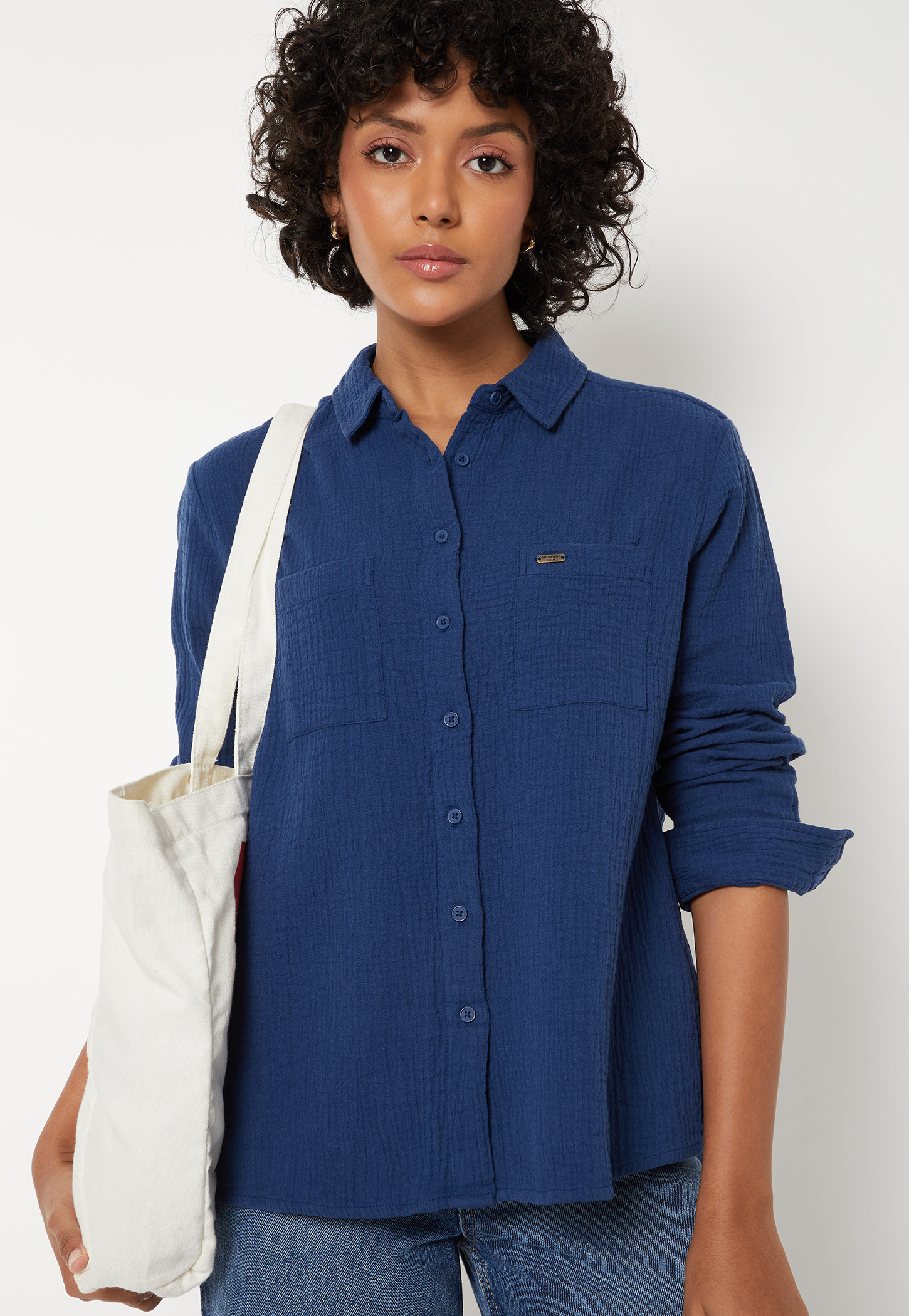 Women Textured Regular Fit Shirt-picture-38