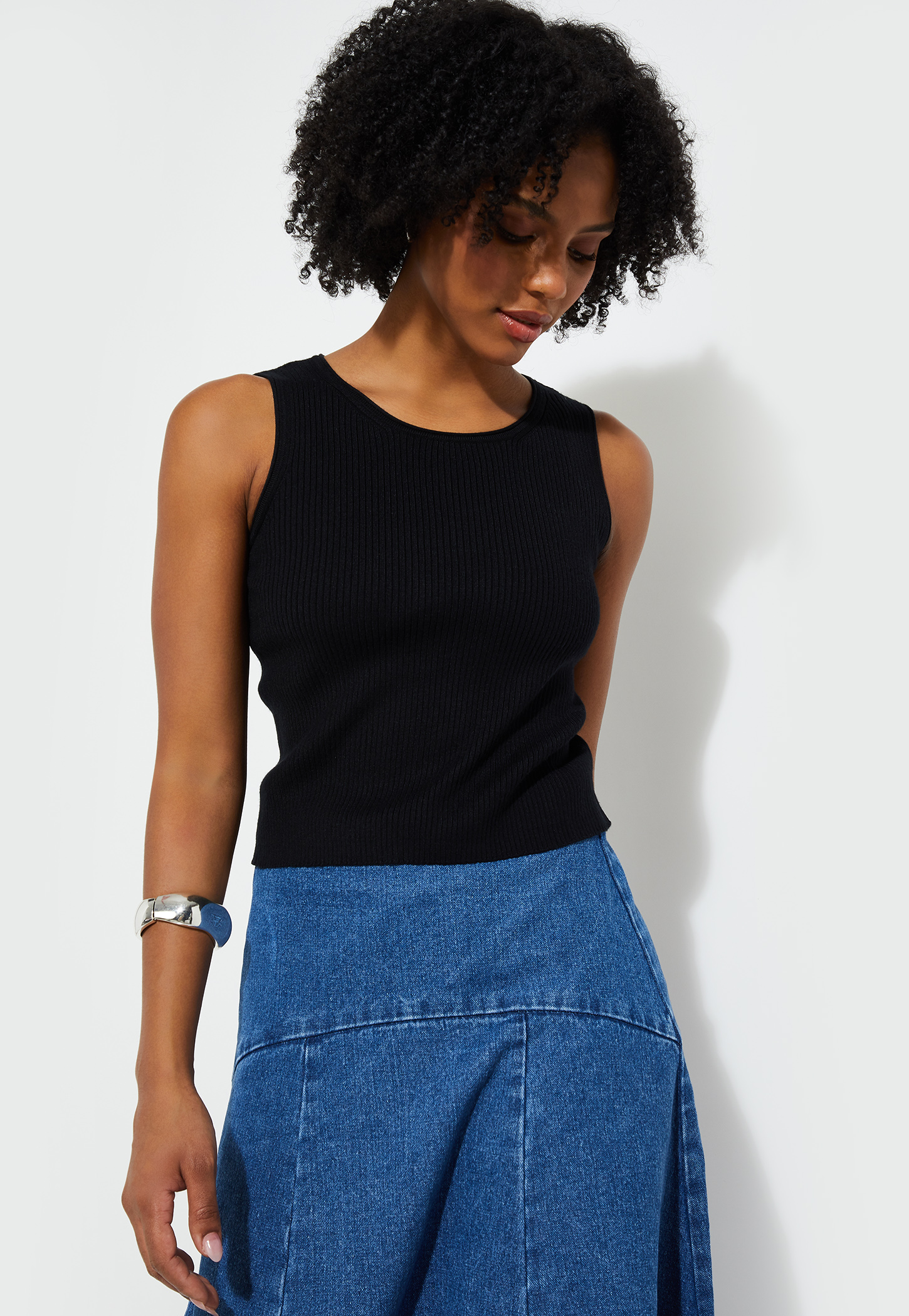 Women Ribbed Tank Top-picture-30