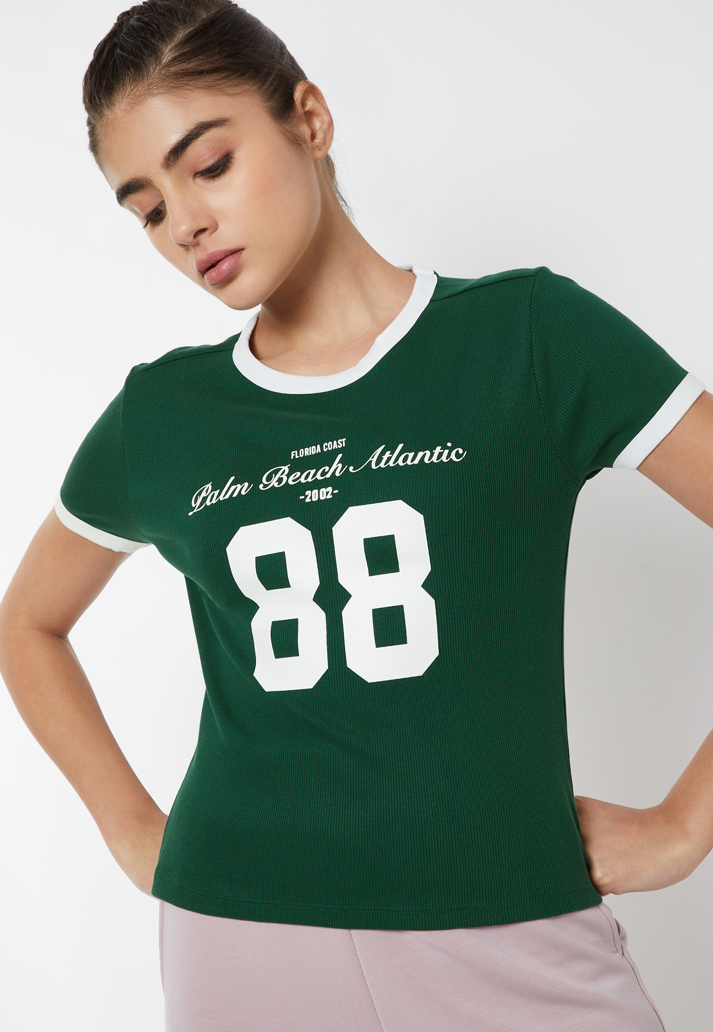 Women Printed Sports T-shirt-image-10