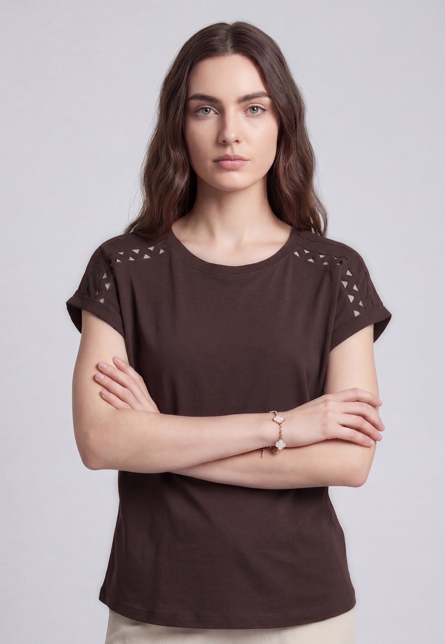 Women Solid T-shirt-picture-53