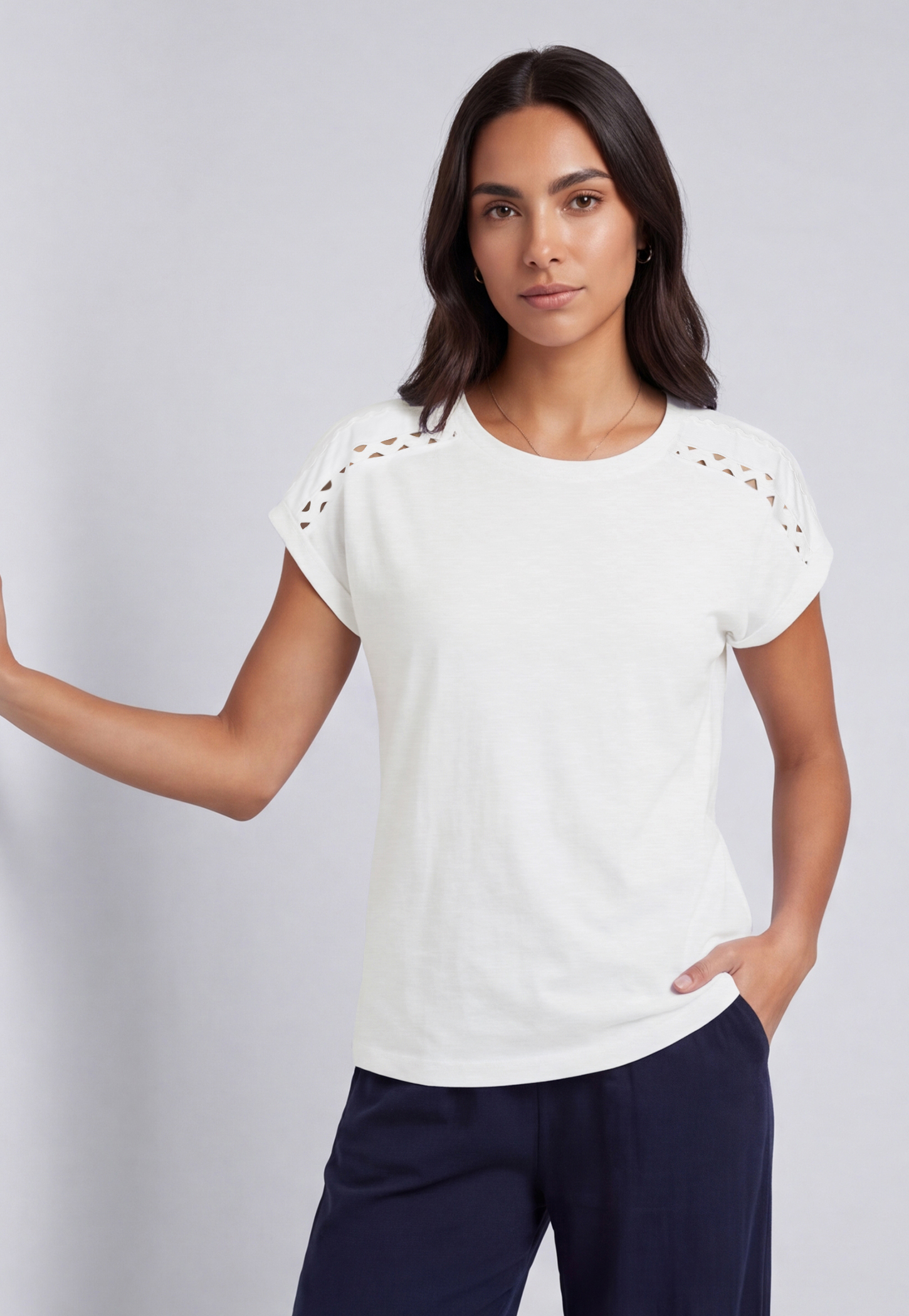 Women Solid T-shirt-picture-16