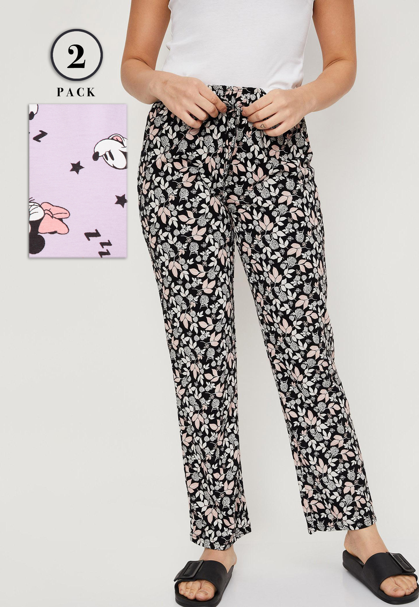 Women Printed Pyjamas - Pack of 2-picture-50